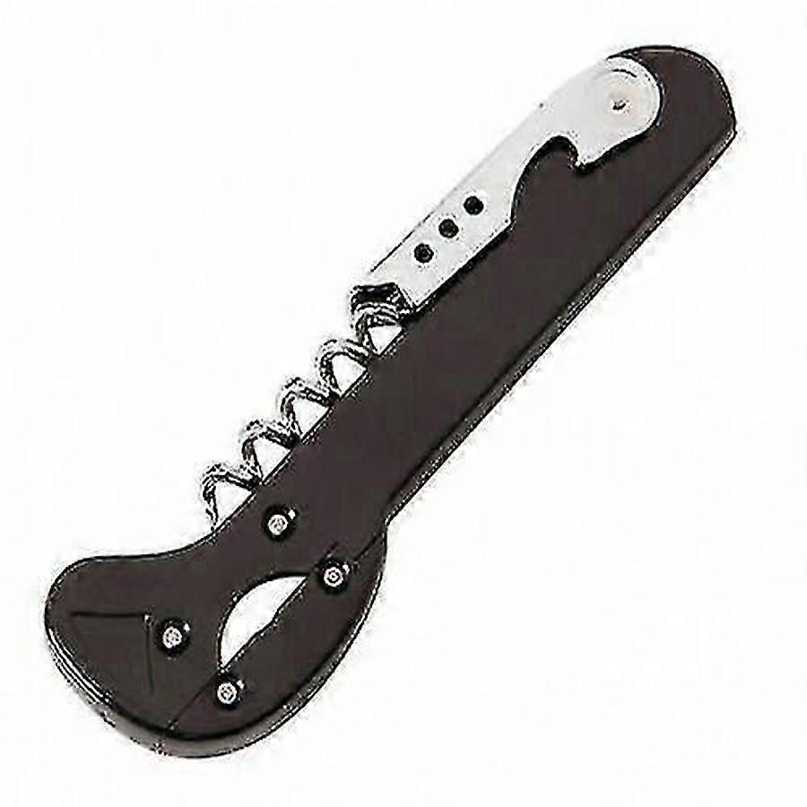 Bottle opener with foil cutter and corkscrew Pirouette tool