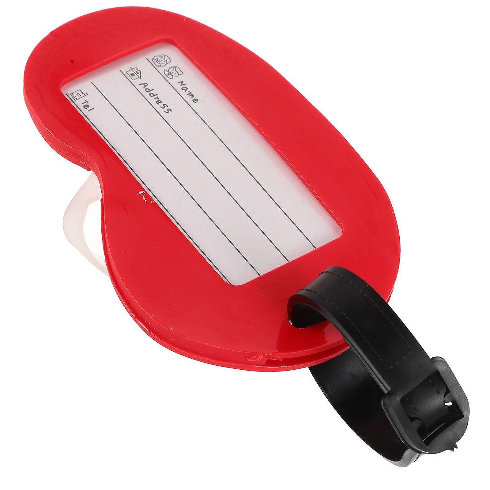 PVC Luggage Suitcase Hanging Label for Decoration
