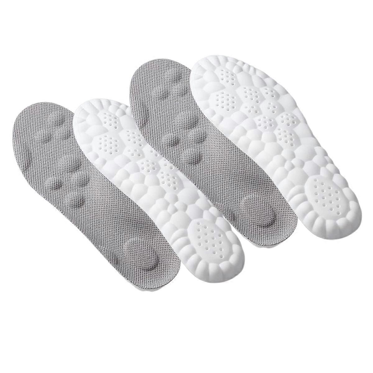 5Pairs 4D Memory Foam Insoles Size 42