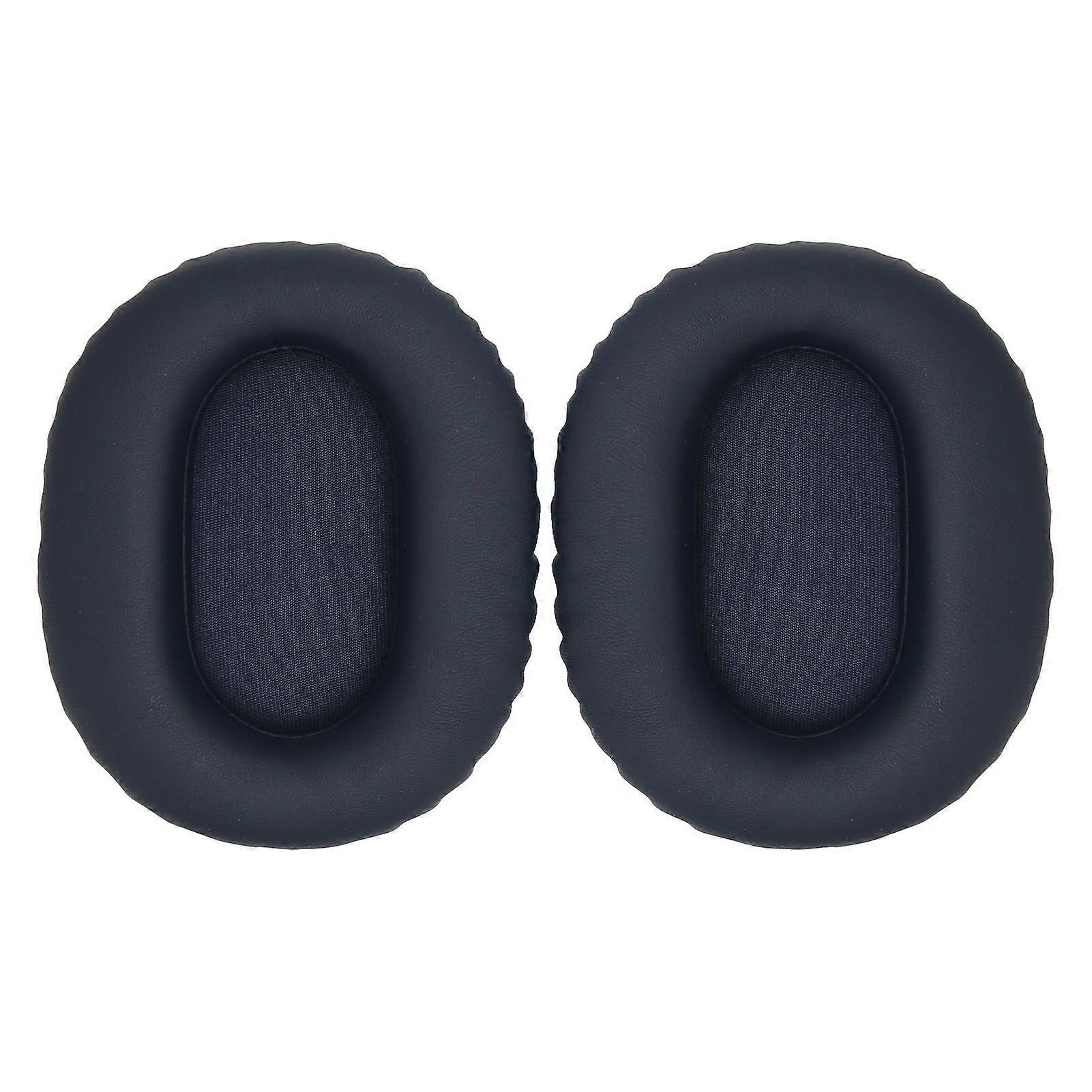 2pcs Ear Cushions Replacement Soft Protein Leather Noise Isolation Foam Thickened Ear Pads for WH CH710N WH CH720N WH XB900N Blue