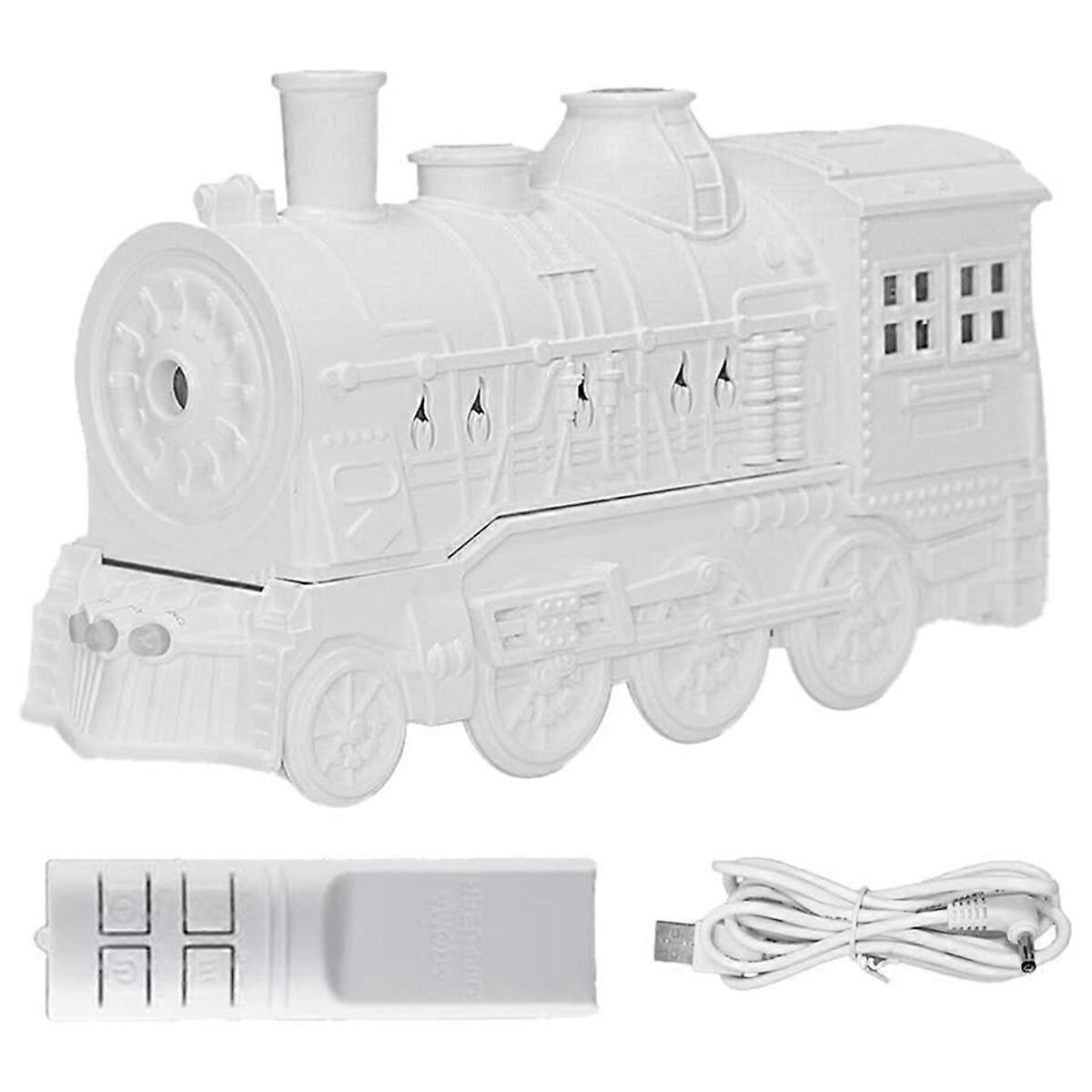 USB Essential Oil Diffuser 300ML Train Cool Mist Humidifier Quiet Aromatherapy Diffuser with Night