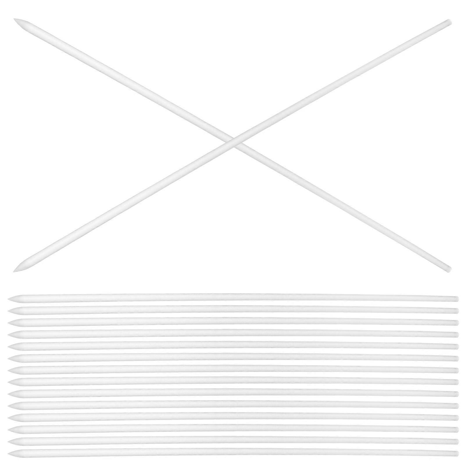 Stem Support Pole Acrylic Plant Stakes for 32Pcs Garden Vine Support