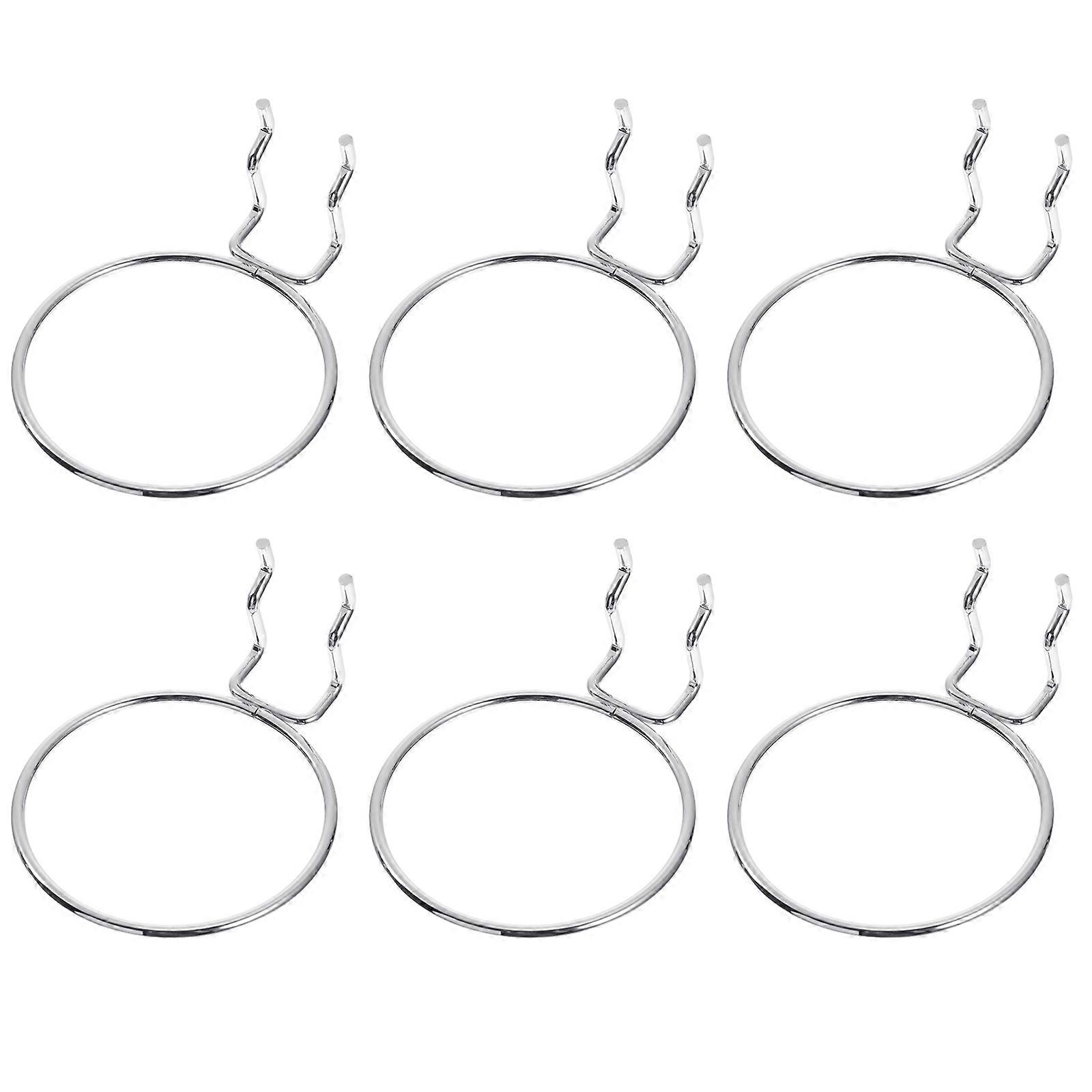 Steel Pegboard Hooks for Hanging Use 12Pcs Display Hooks