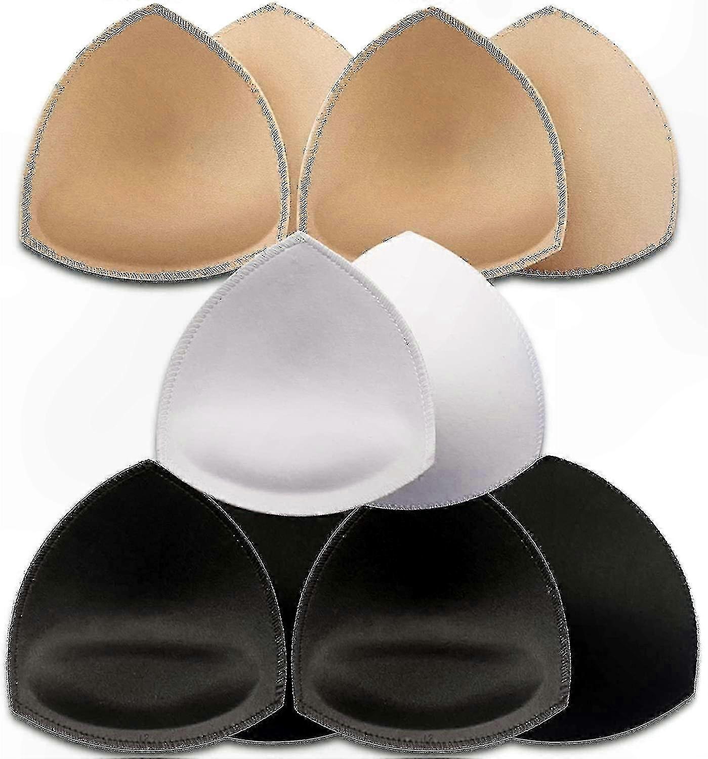 Reusable Bra Padding Inserts for Enhanced Comfort and Support - Washable and Adjustable Solution