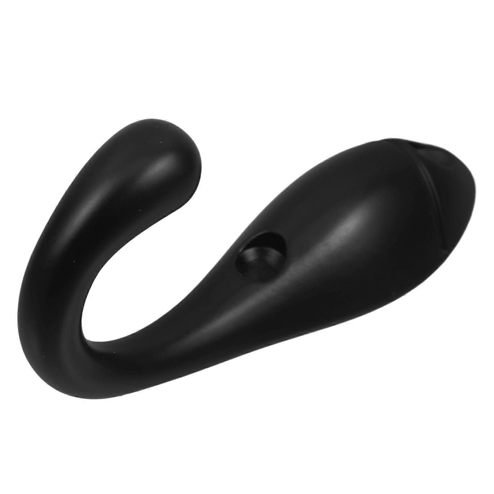 Heavy Duty Coat Hooks Wall Hooks for Laundry Room 2Pcs Black