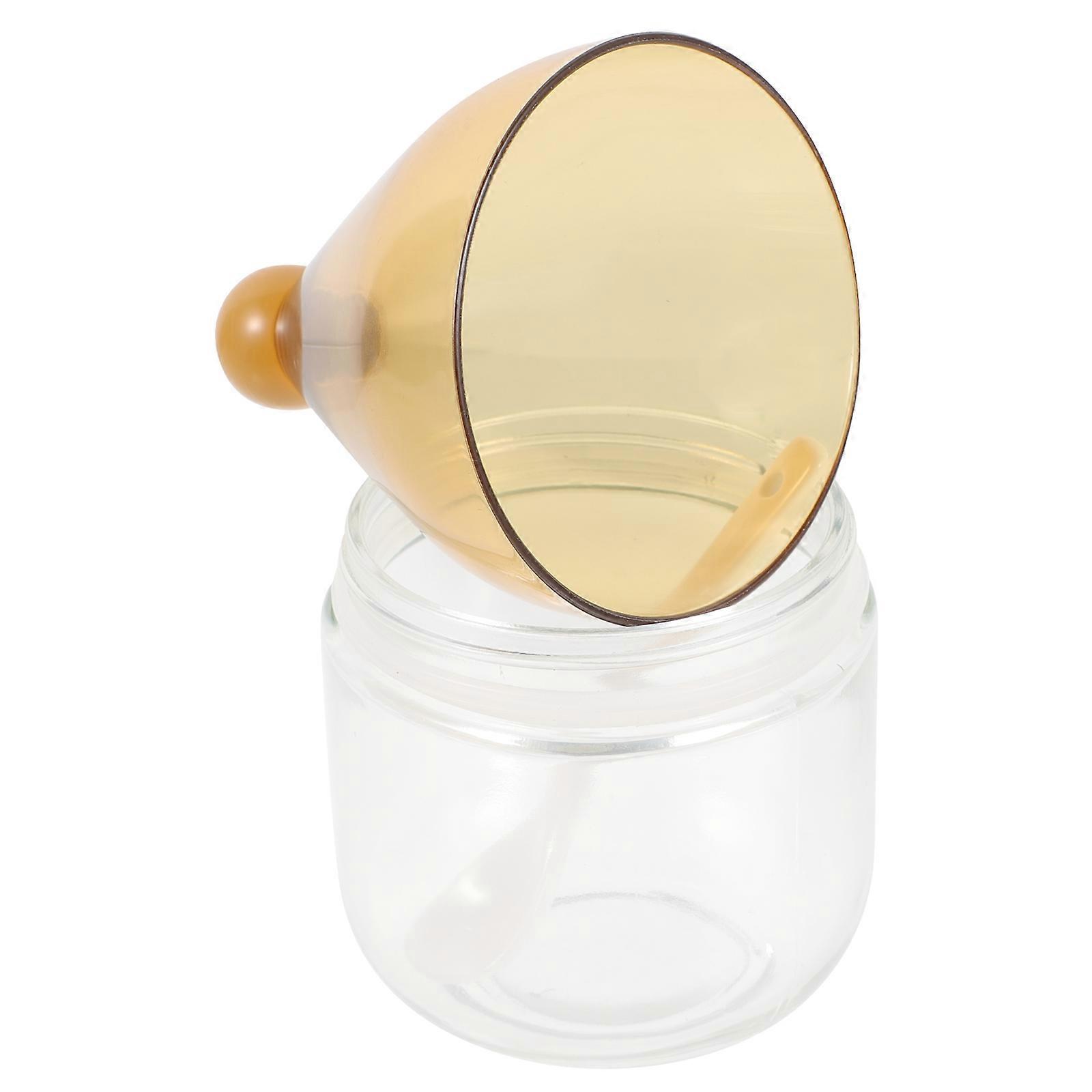 Spice Jars For Kitchen Multi Seasoning Container Set Cooking Use 15.7X8.2CM Transparent Yellow Storage Sealing 1Set