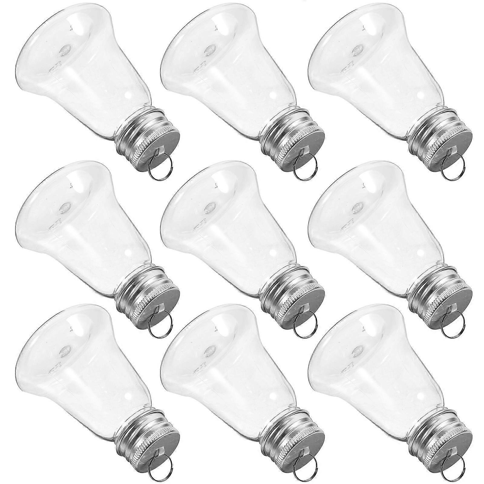 Christmas Tree Decoration Juice Bottles for Beverage Storage 10Pcs Reusable