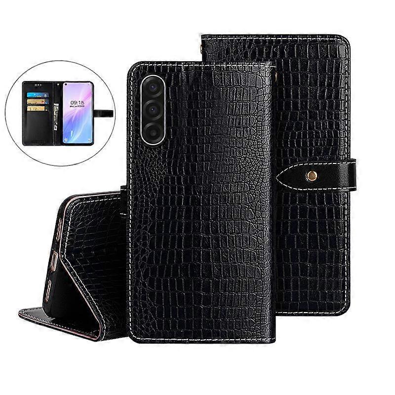 idewei Crocodile Texture Leather Phone Case