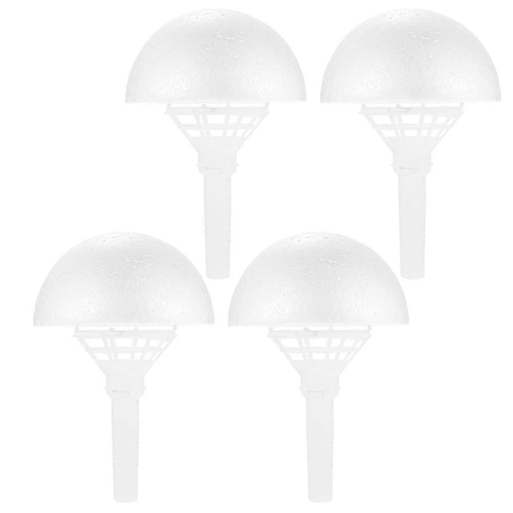 Wedding Bouquet Handle Foam Bouquet Holders for DIY 12Sets White Usage