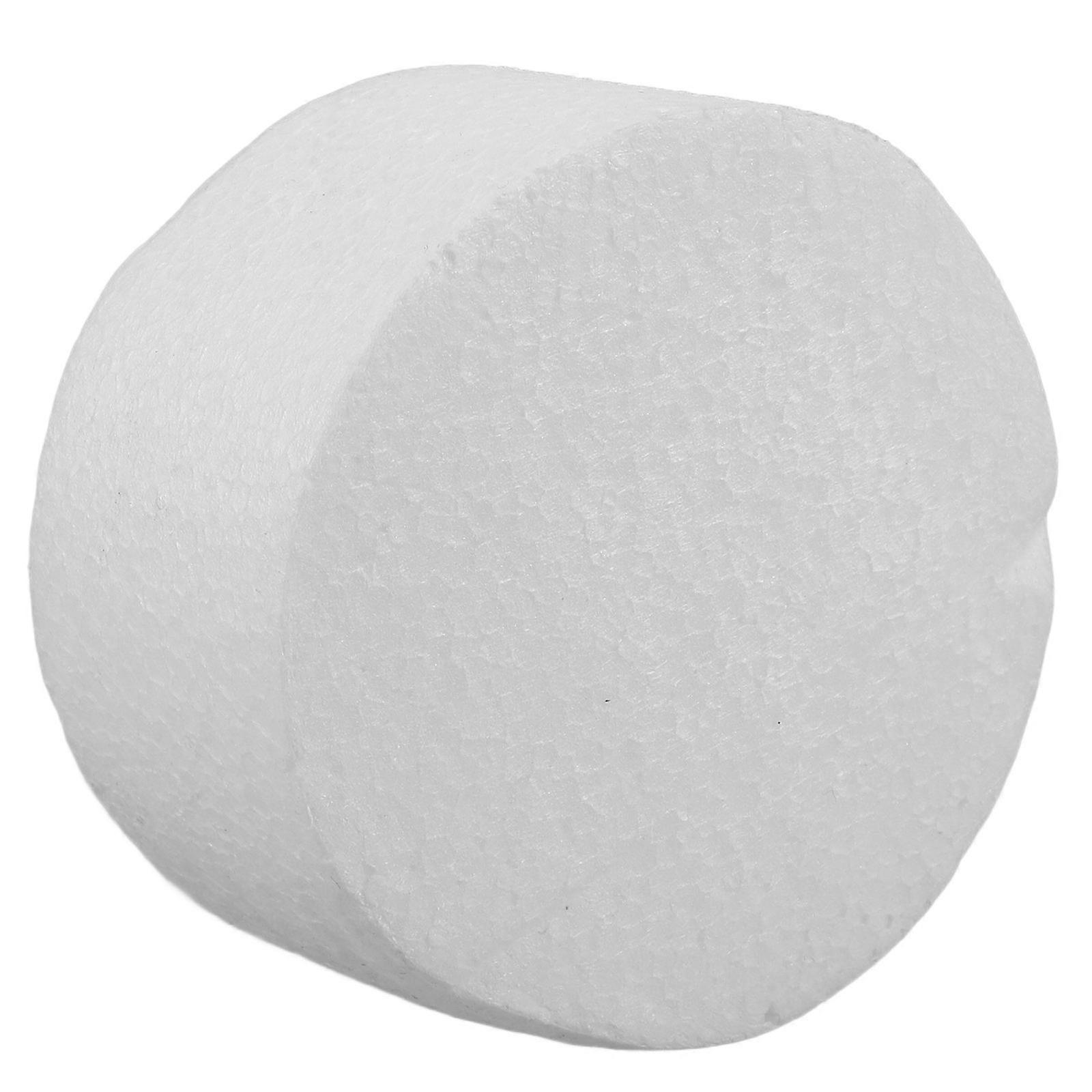 Egg Cake Base Model Accessory for Decoration Foam White Baking Supply