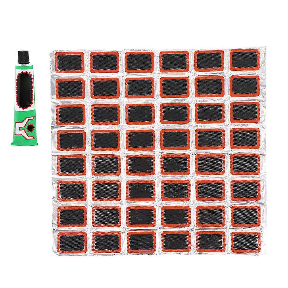 Bike Patch Tire Patch Kit for Bike Maintenance 1Set Rubber Assorted Color