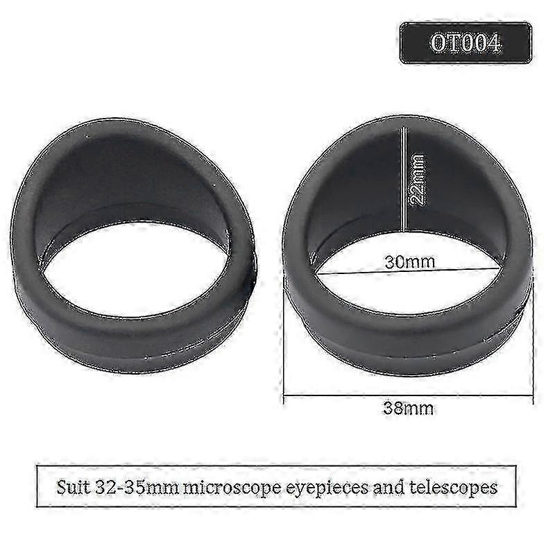 Rubber Eyepiece Eye Cups Caps Pair for Binoculars Telescopes Microscope 29-36mm Inner Diameter Eye Guards