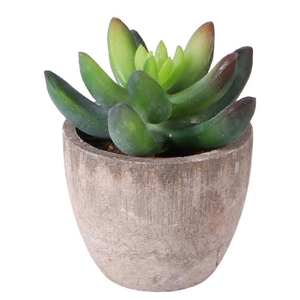 Artificial Plant Fake Bonsai for Decoration 3Pcs Simulation Succulent