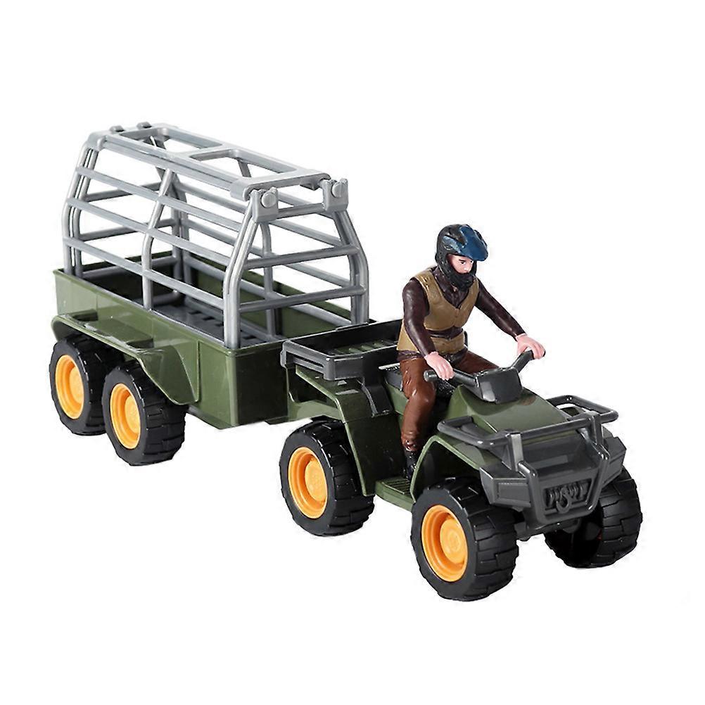 Farm Scene Play Set Farm Driver Figures for Decoration 2Sets