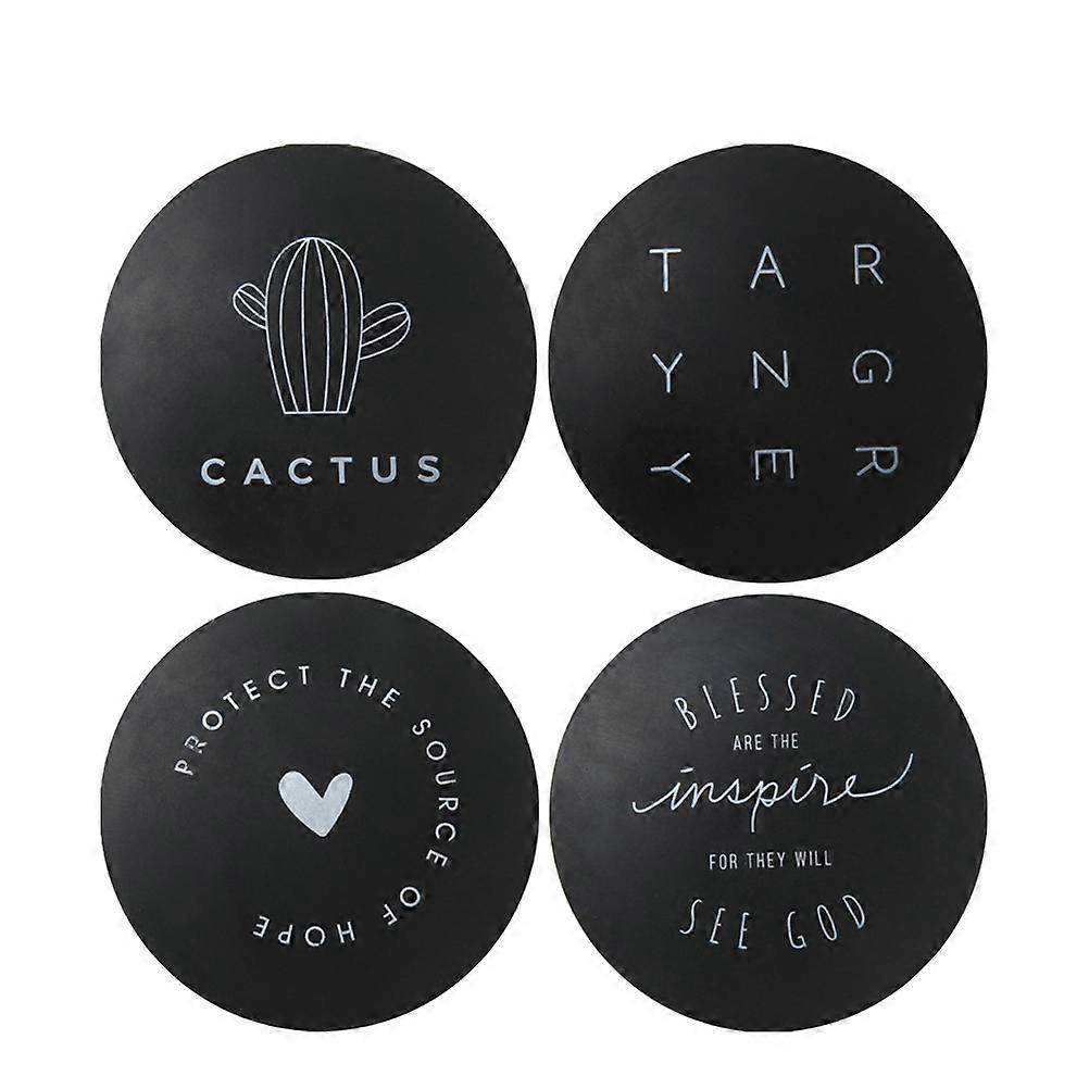 Door Wall Protector Absorption with 8Pcs Black Pads