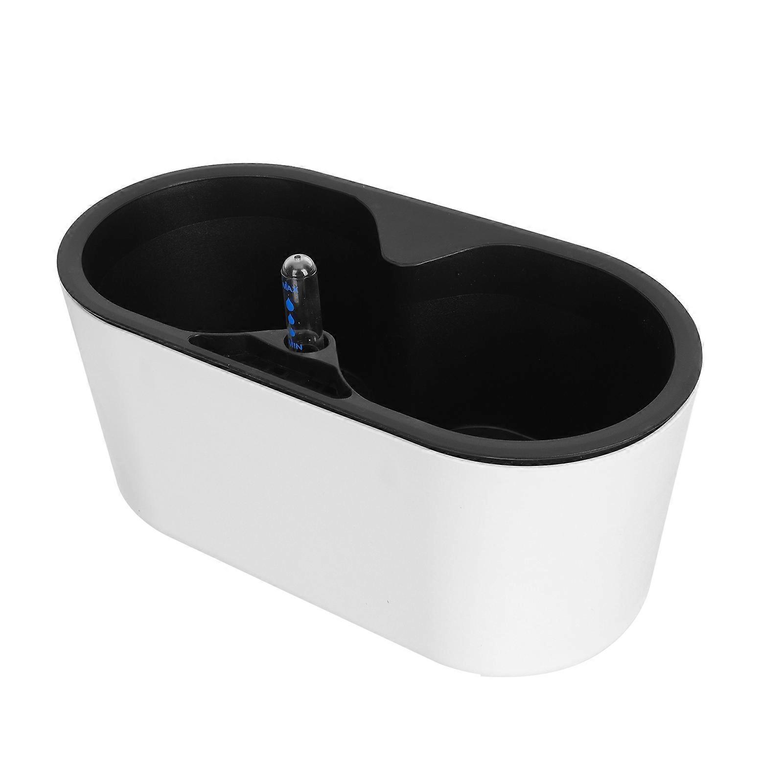 House Garden Planter 2Sets Automatic Absorption Self Watering Flower Pot