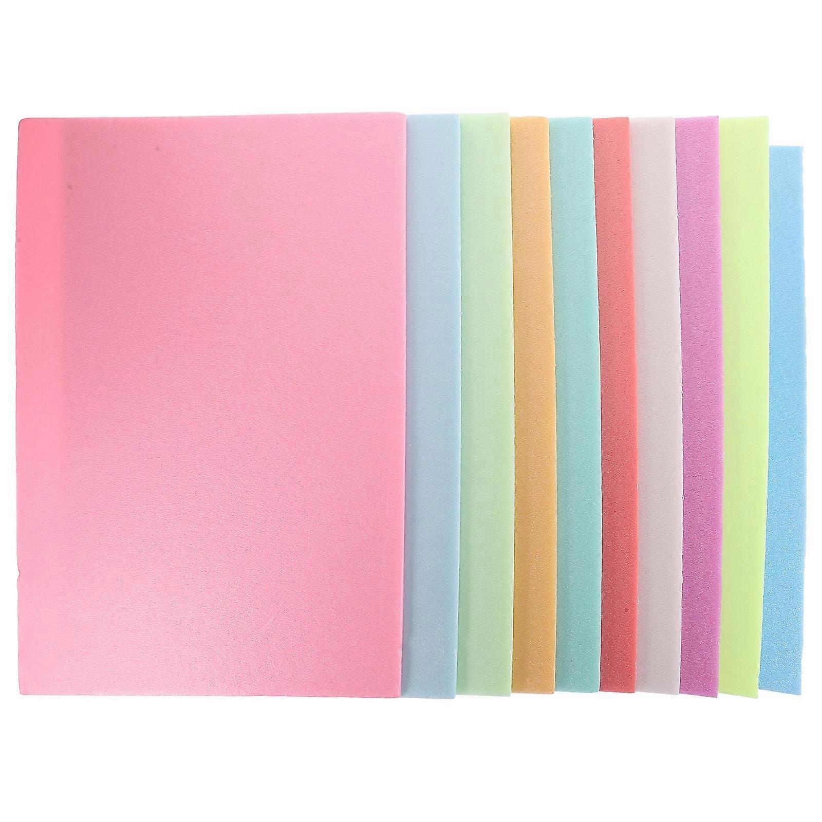 Multi-Use Printmaking Sheets 20Pcs Foam Paper Ideal For DIY Projects Rectangular Shape Children Use