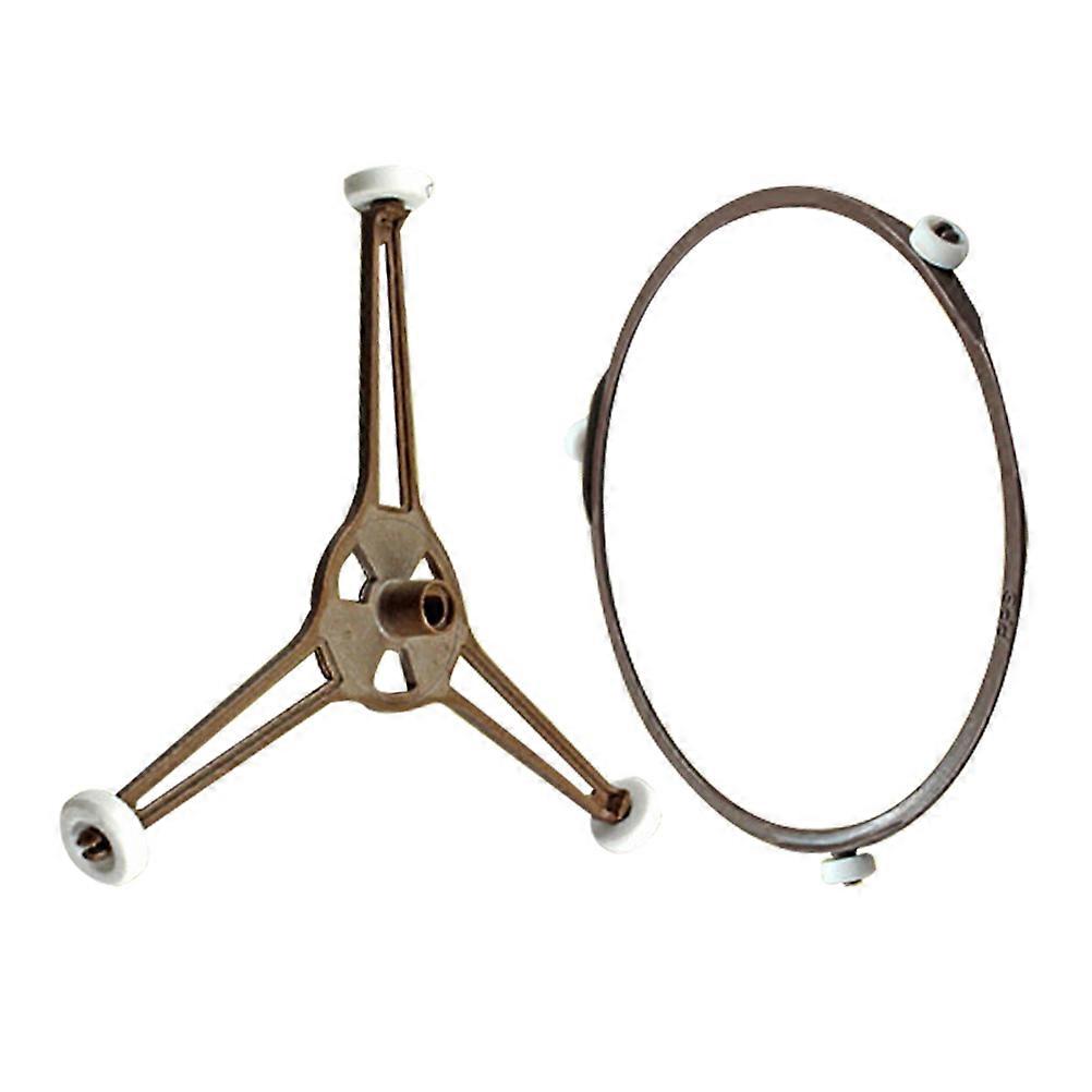 Microwave Turntable Roller Ring Provides Stable Support 8Pcs Set