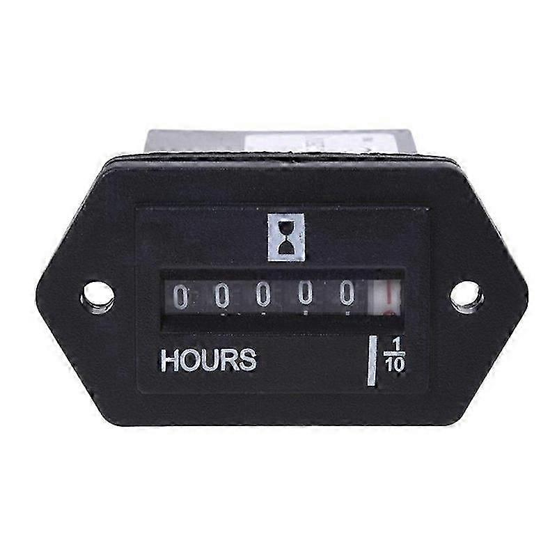 AC100-250V Generator Sealed Hour Meter Counter for Generator Boats Automobiles ATV UTV Go Carts