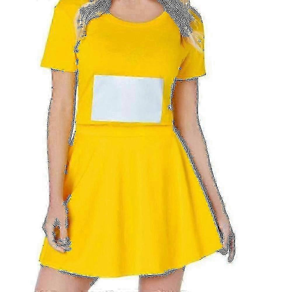 女性のテレタビーズコスチュームセット - ティンキーウィンキーディプシーLaa-Laaポーコスプレ衣装パーティー仮装