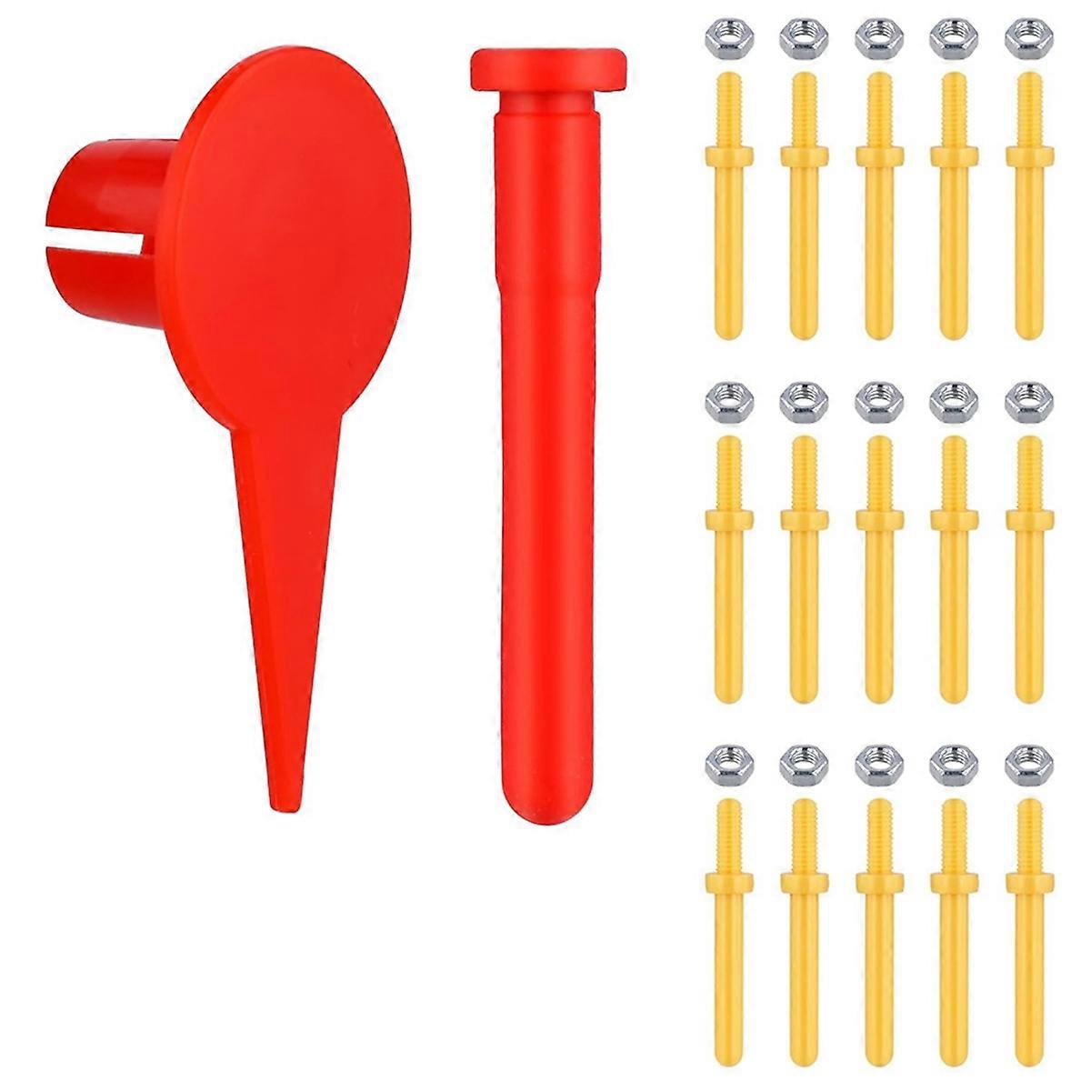 15pcs Spinning-Wheel Parts, with Prize Wheel Pointer Reusable Prize Wheel Replacement Parts Prize Wheel Pegs Kit