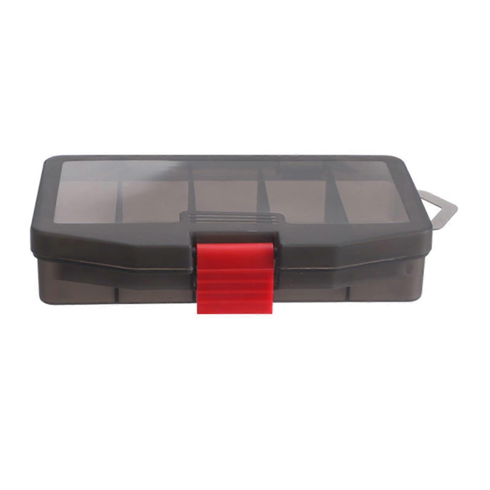 Detachable Compartments Fishing Lures Box Adjustable Space Tackle Storage Case Baits Box Hook Organizers Lures Tray