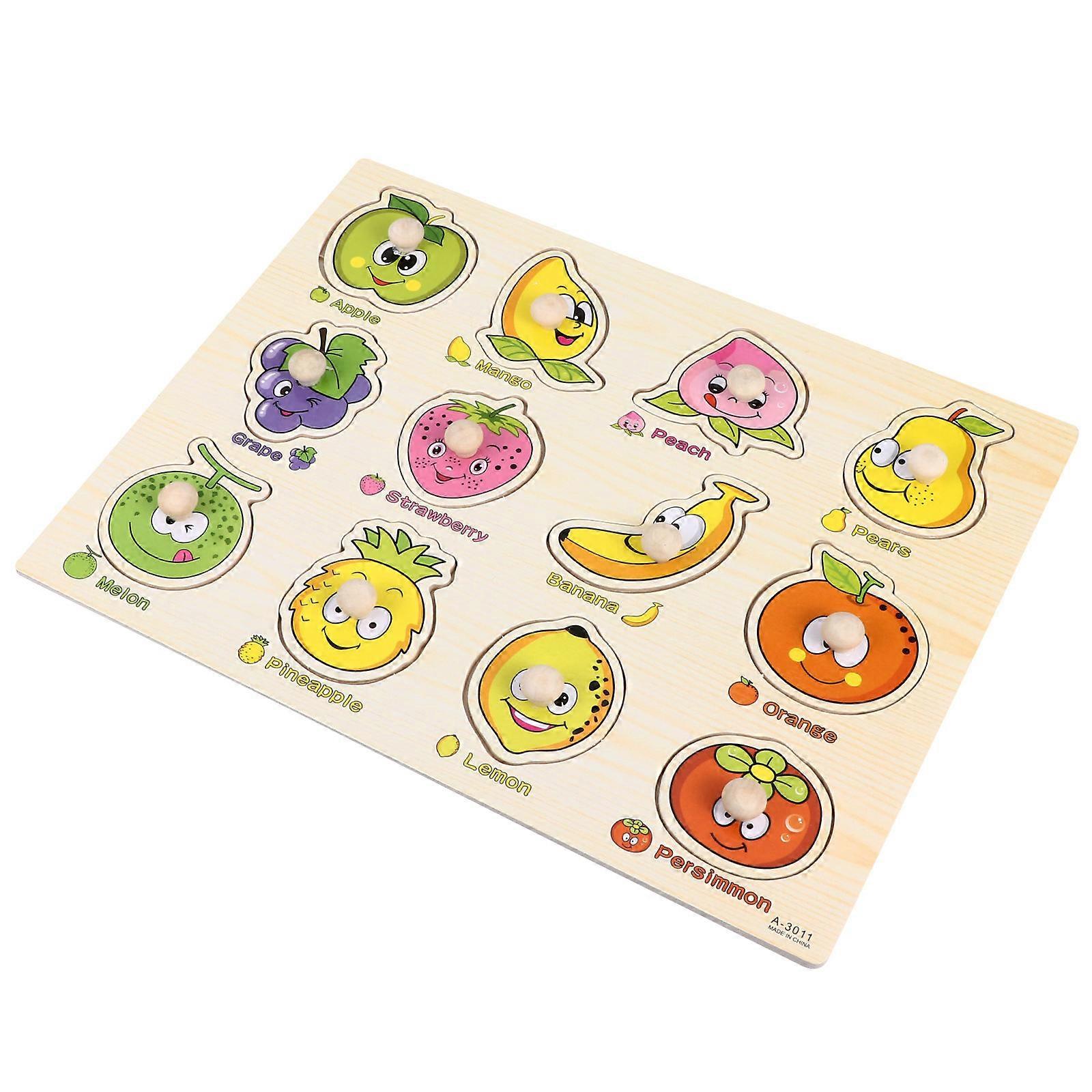 Educational Wooden Jigsaw Toy for Kids Playing 1Set Puzzle Toy