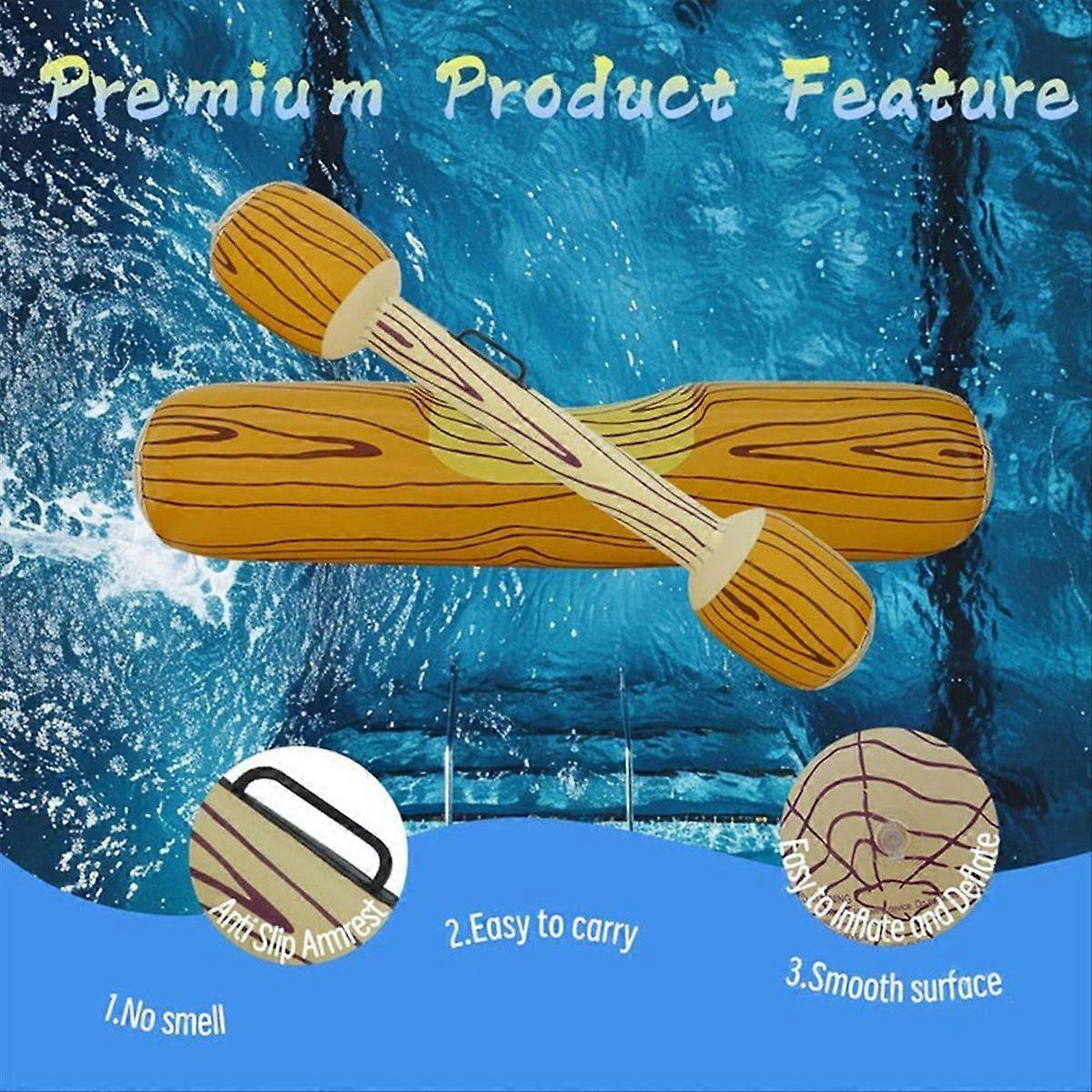 Inflatable Floating Row Toys, for Summer Beach Games oar shaped