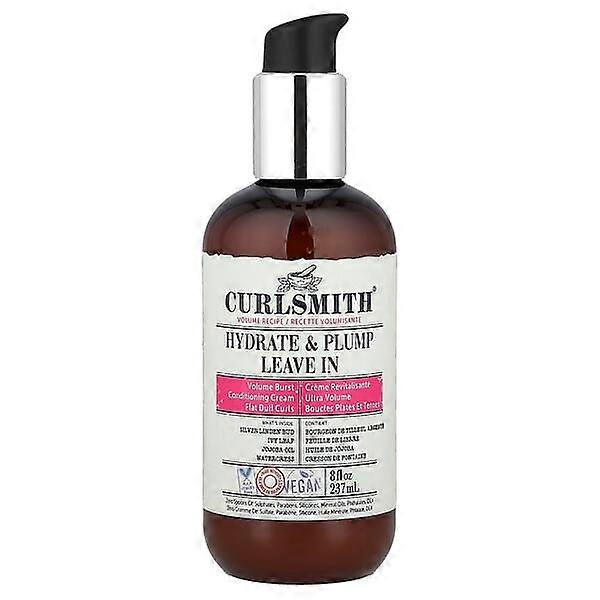 Curlsmith, Hydrate & Plump Leave In, Flat Dull Curls, 8 fl oz (237 ml)
