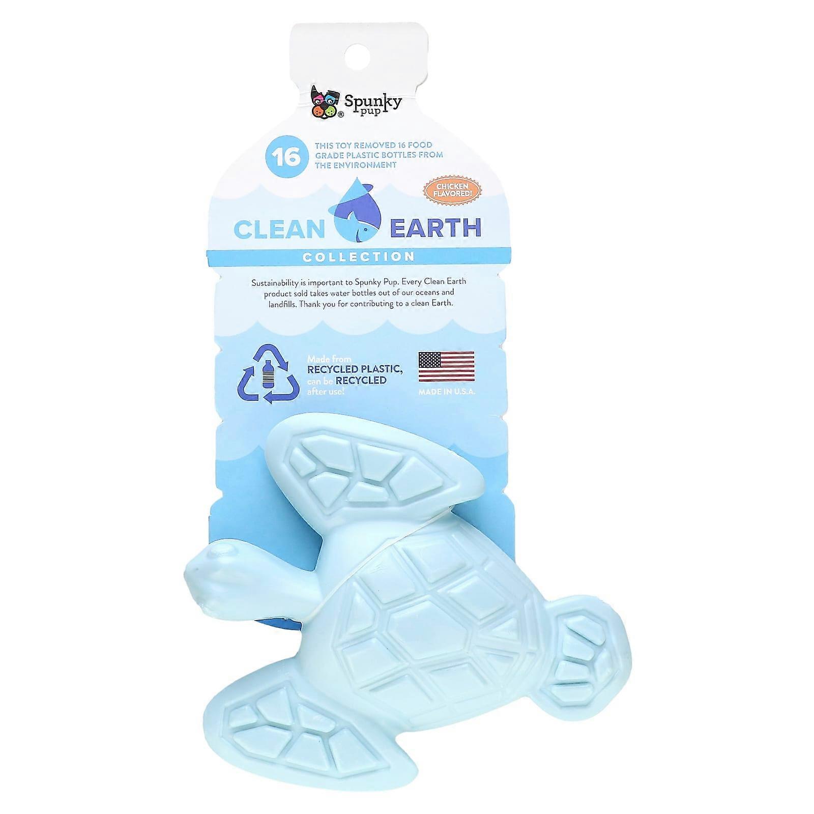 Clean Earth Hard Chews, Turtle, Chicken, 1 Toy