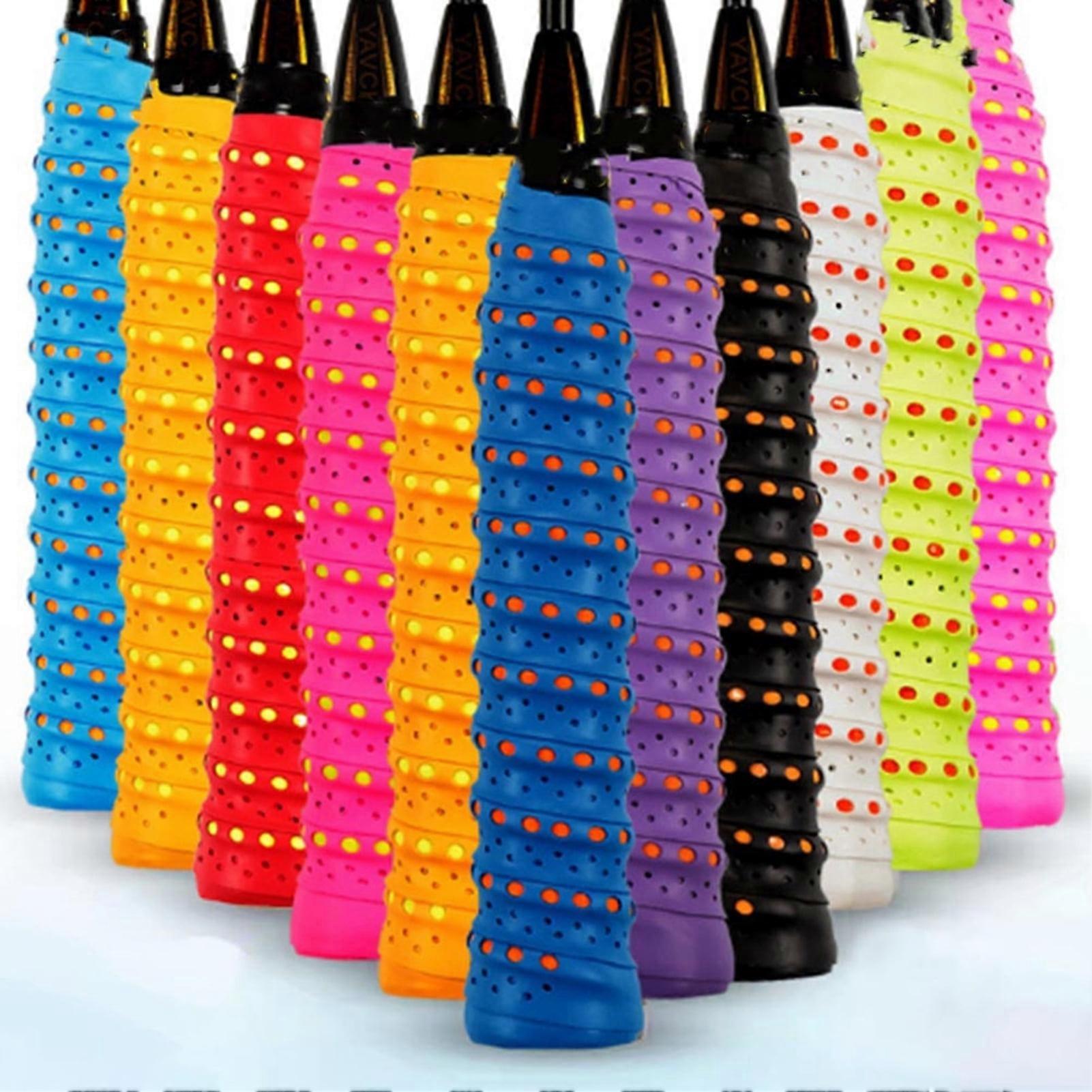 Dengjunhu New Racket Grip Anti Slip Perforated Super Absorbent Tennis Overgrip Badminton Overgrip Pickleball Overgrip