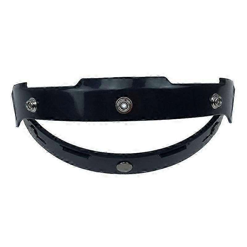 Motorcycles Black UV Adapter Up Base Attachment For 3-Snaps Bubble Shield Visor Face Mask Helmet Accessories 25-26