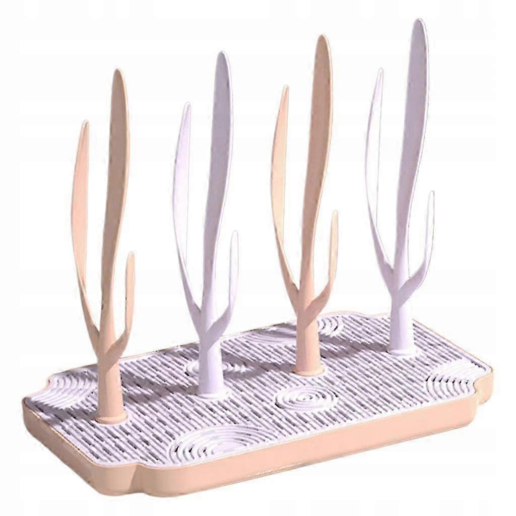 Nappflasktork i rosa