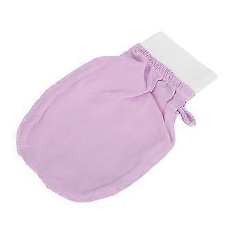 Exfoliating Glove Double Sided Soft Comfortable Elastic Wrist Strap Shower Bath Gloves Exfoliating Body Scrub Gloves Large