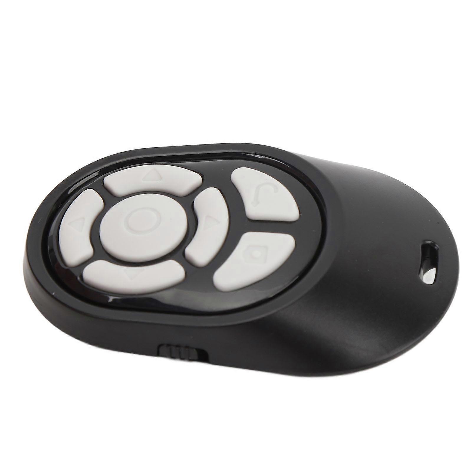 Remote Control Scrolling Ring for Short Video Smartphone and Tablet Page Turner BT5.2 Wireless Controller Black 