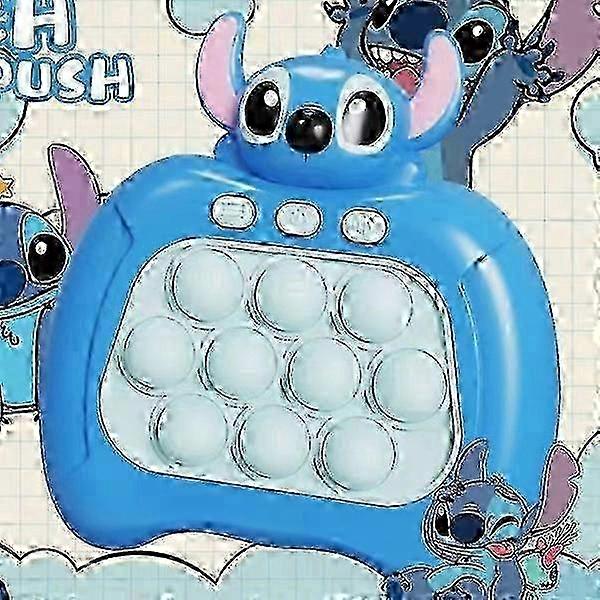 Stitch Pop It Pro Light Up Game, szybka gra fidget dla dzieci i dorosłych, WELLNGS