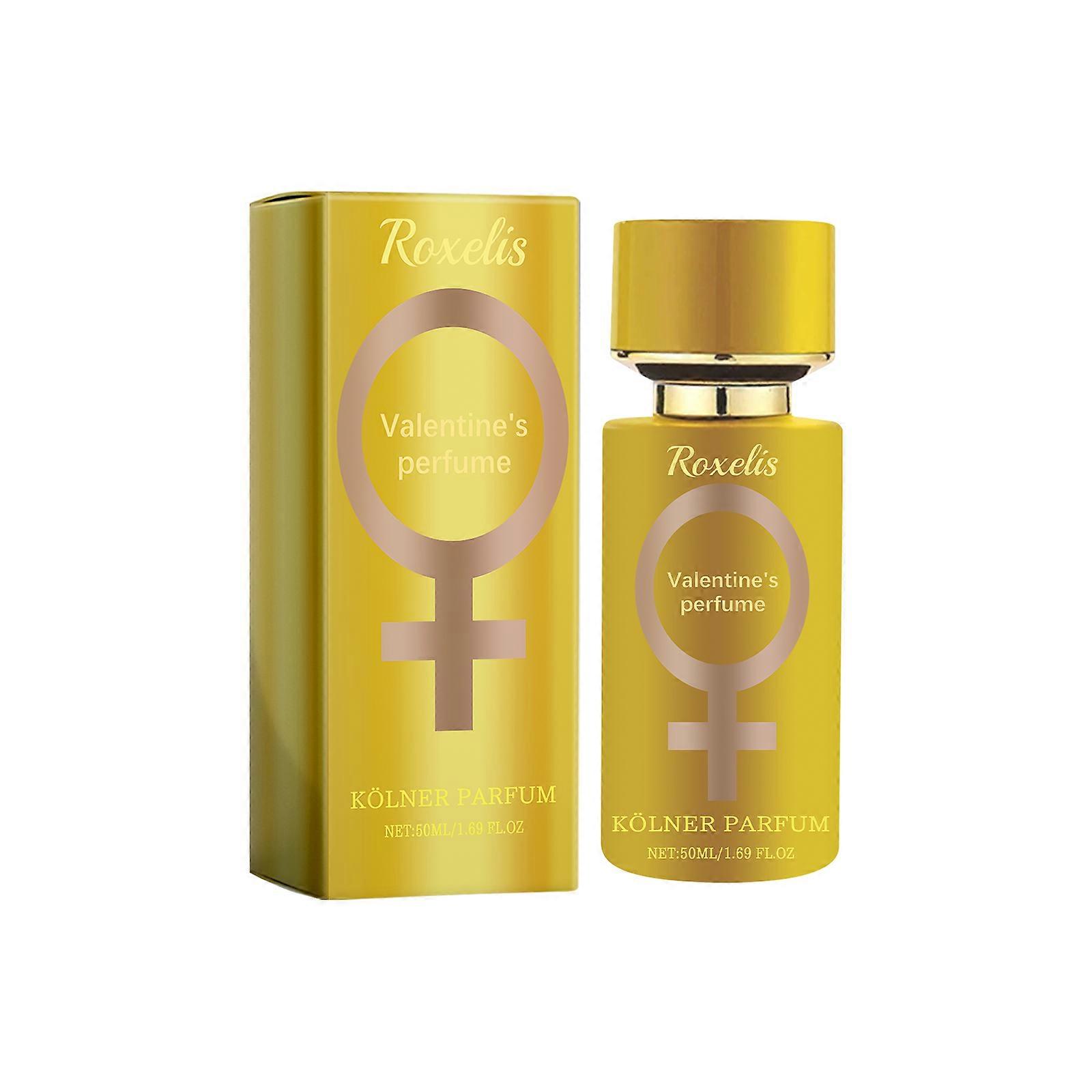 Roxelis Valentine's Day Atmosphere Cologne Is Natural, Romantic, Fresh And Elegant, With A Lingering Fragrance That Is Charming And Portable For Coupl