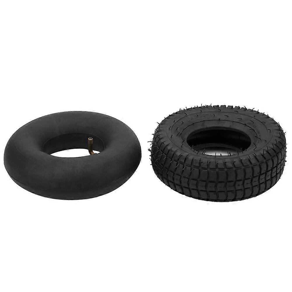 9X3.50-4 Black Durable Rubber Outer Tire Inner Tyre Combination Accessory for Electric Scooter