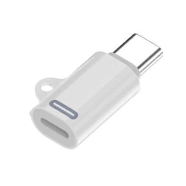 Adaptador Lightning a USB-C para, por ejemplo, iPhone 15 Blanco