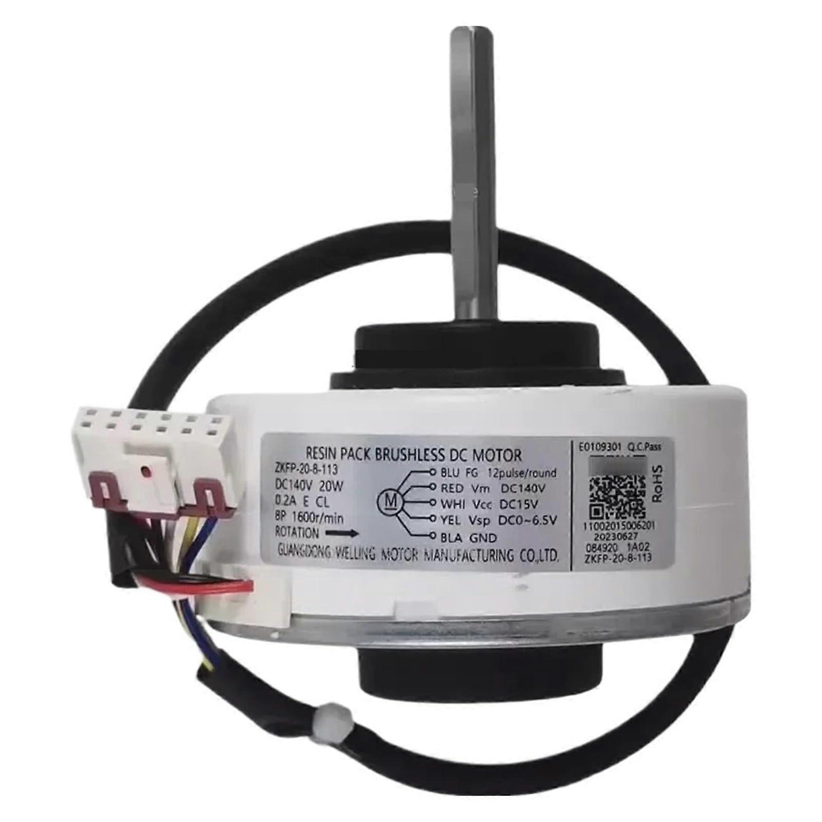 Frequency Conversion Air Conditioning DC Indoor Motor Fan Model 110V140V