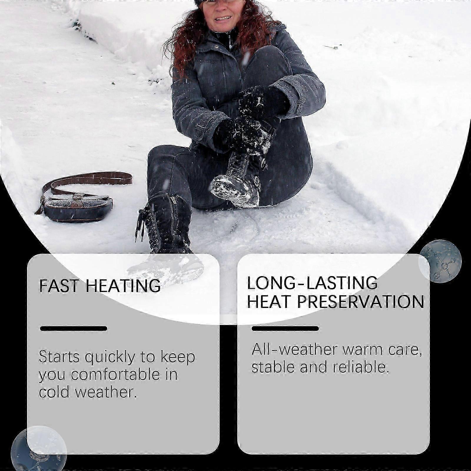 Self-Heating Foot Insoles for Cold Weather Comfort