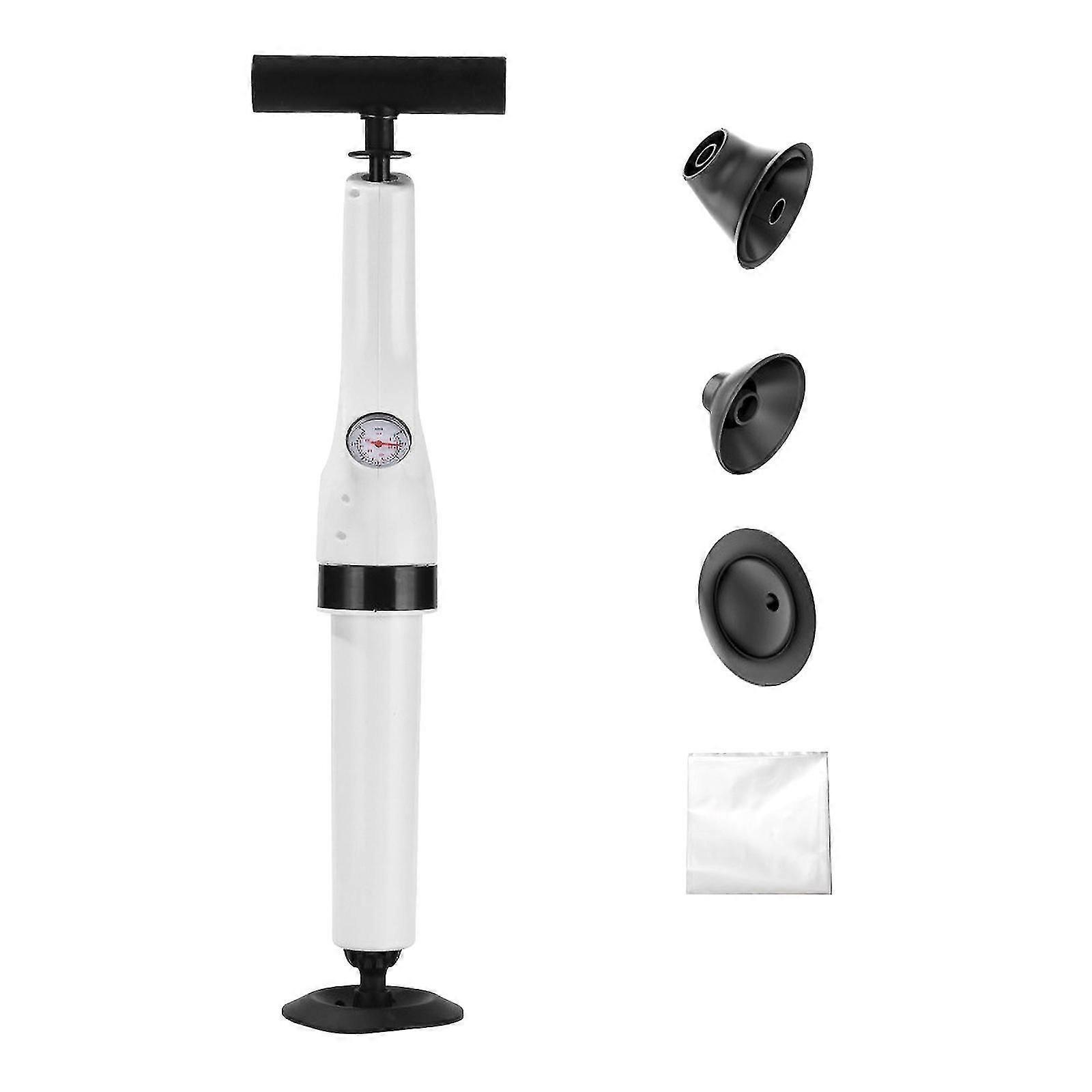 Activity Toilet Plunger Clogged Pipe Sewer Floor  Unclog  Powerful Pneumatic Dredge Equipment Unclog To Bathroom Toilet Unblocker Sink Plunger FAN0519