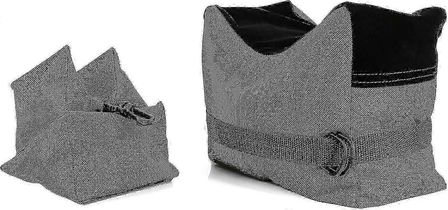 أكياس مسند الرماية لمسند مقعد البندقية ، أكياس الرمل الأمامية والخلفية غير مملوءة ، ملحقات الرماية للصيد