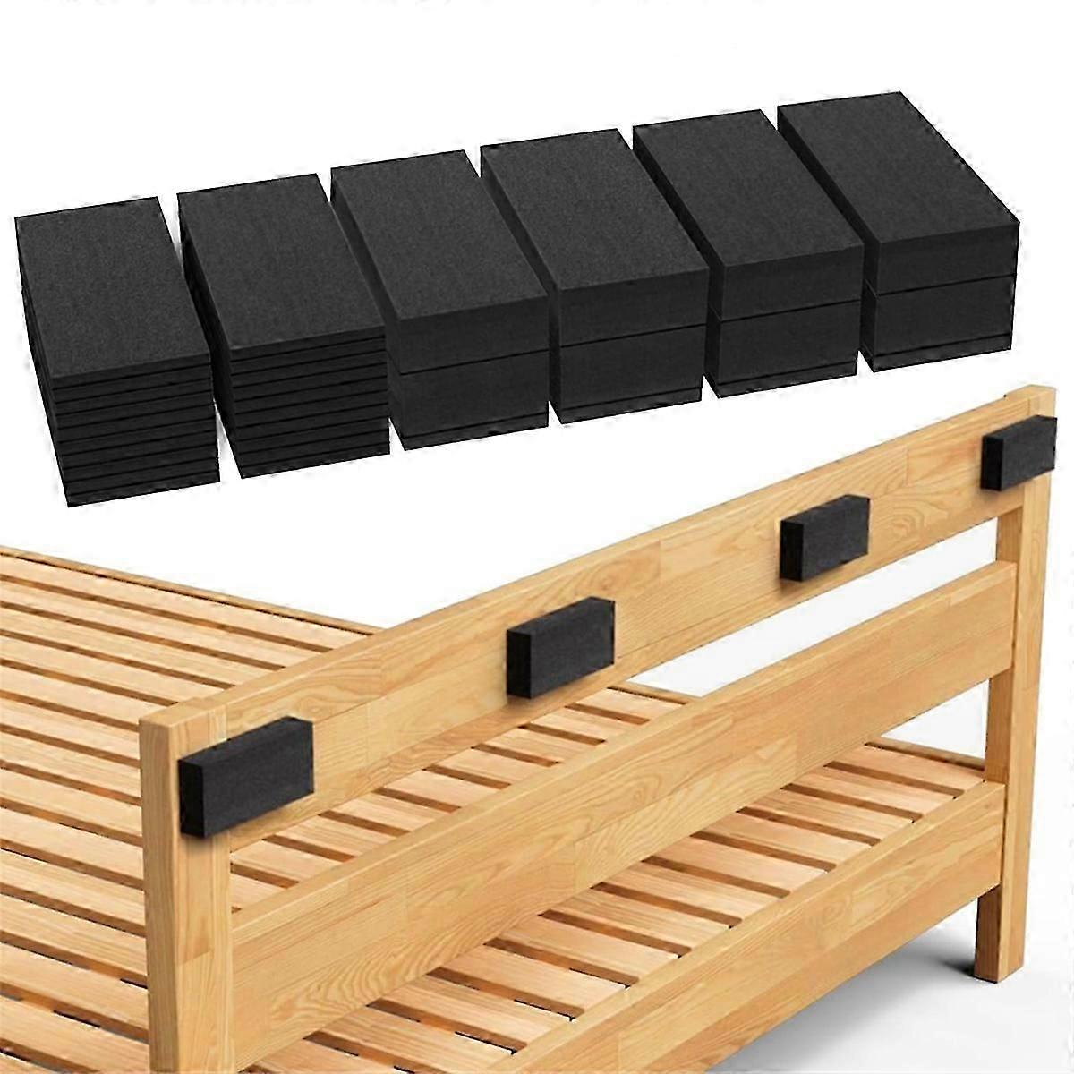 32Pcs Eva Foam Headboard Stoppers for Wall,Thicker Bed Stoppers