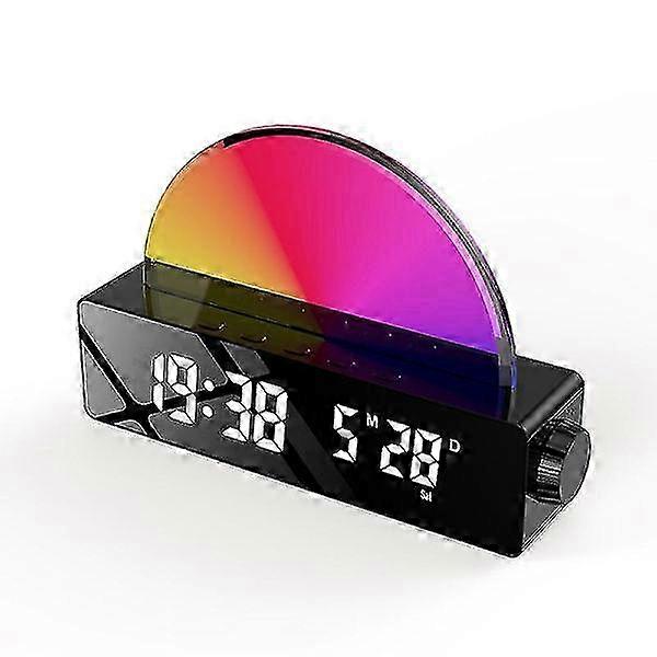 Sunrise Alarm Clock, Wake-Up Light with Sunrise Simulation, Touch Control Night Light Dimmable Multicolor, Snooze