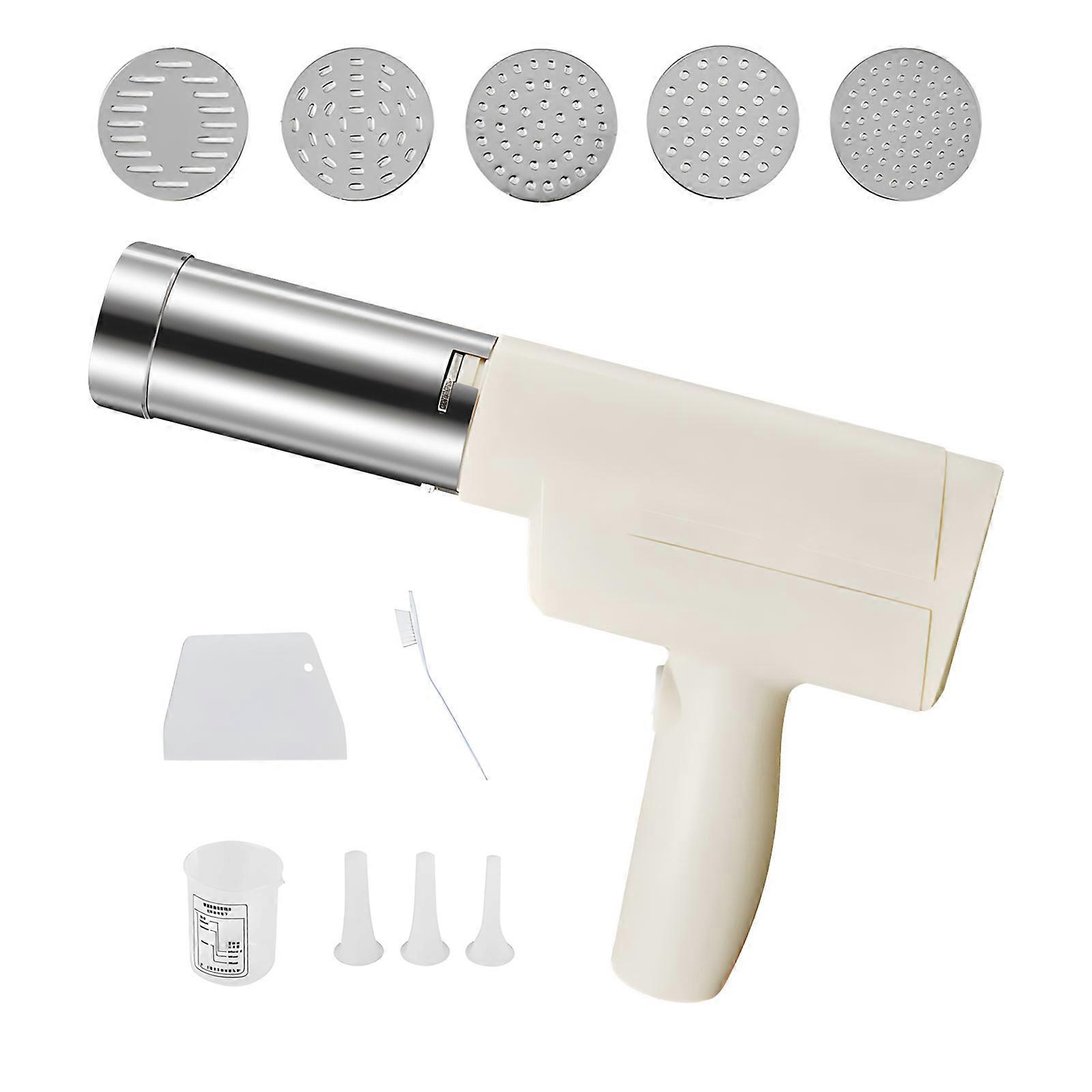 Electric Noodles Machine with Noodles Molds Rechargeable Automatic Pastas Maker Rechargeable Small Utility Kitchen Tool Multicolor