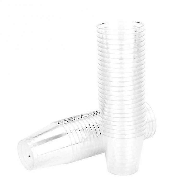 Copos de tiro de plástico transparente de 30 ml para uso doméstico e comercial