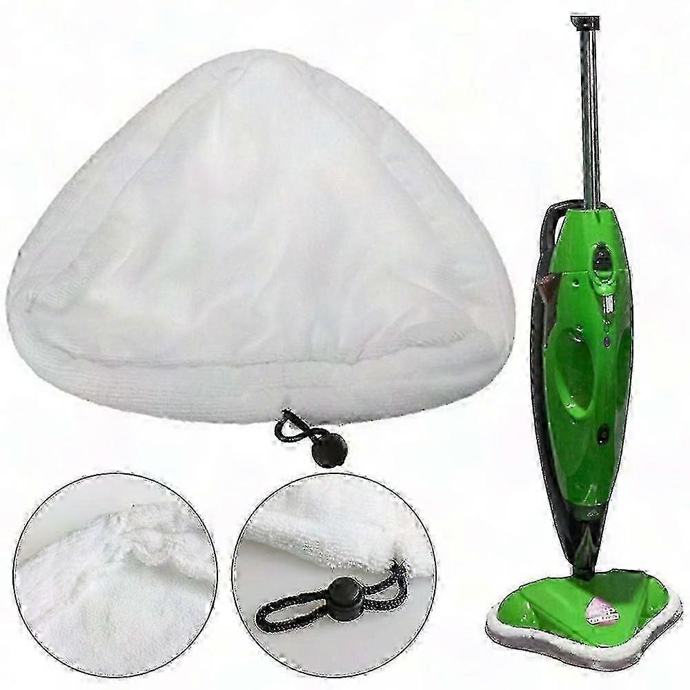 6-Pack H2O Steam Mop Replacement Pads, Washable Microfiber Cloths