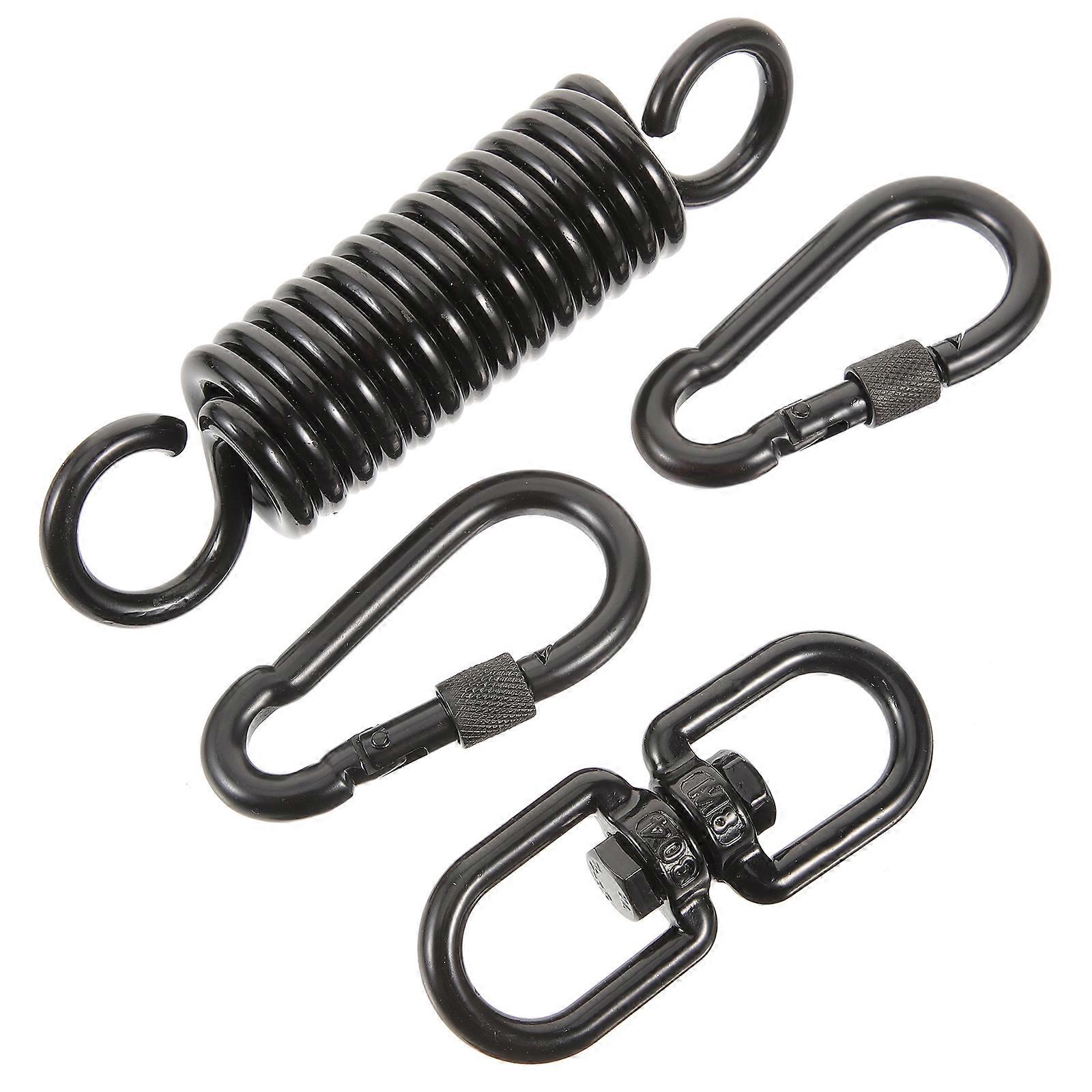 1 Set of Hammock Chair Spring Set Swing Hanging Spring Stainless Steel Spring Kit Metal Swing Spring
