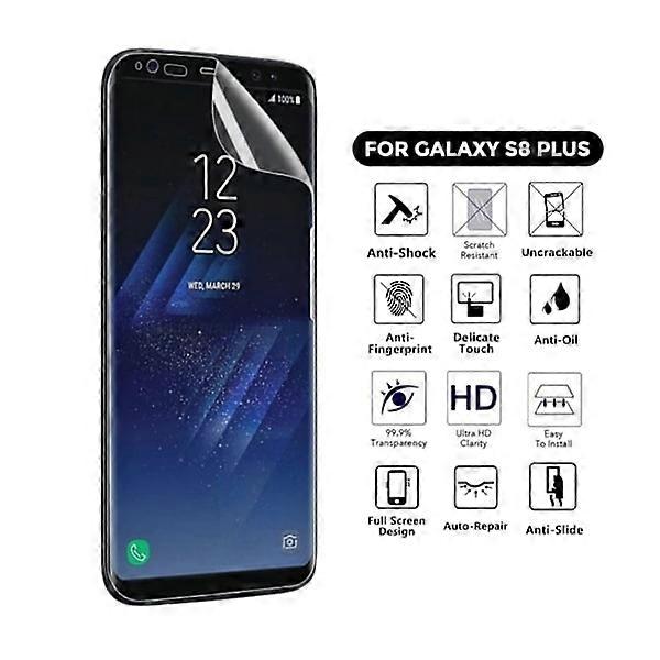 Full coverage Galaxy S8 Plus Screen Protector Nanoedge transparent